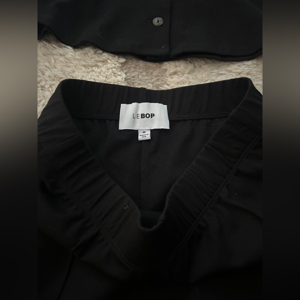 NWOT Le Bop Shopbop Eloise Shorts and Vest Set Medium Black - Picture 12 of 15